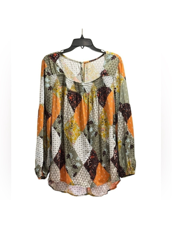 Tops - Women's Patchwork Blouse Size Medium